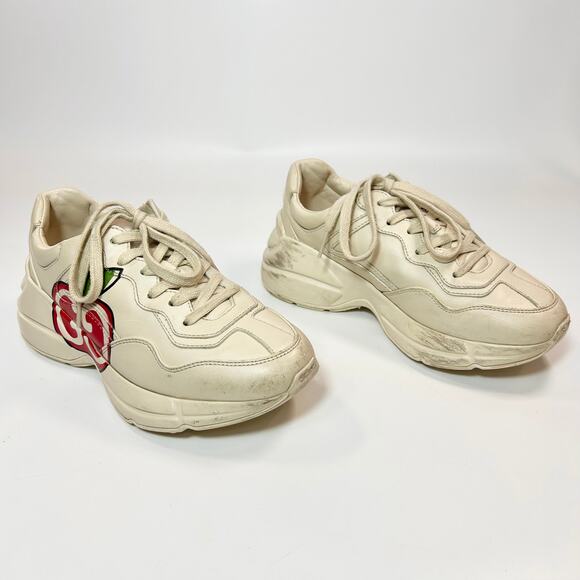 Gucci GG Apple Rhyton Sneaker - Women’s 5 - Picture 2 of 7